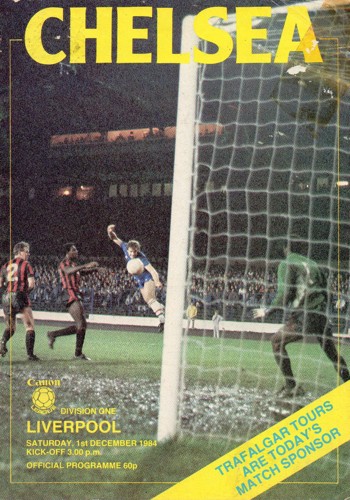 Match programme